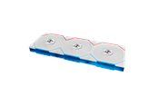 Kabinet Køler - Lian Li UNI FAN TL FLEX 120 Reversed (3-pack) with controller - Kabinet køler - 120mm - Hvid med RGB LED lys - 33 dBA - 12RTL1F3W