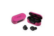 Hovedtelefoner/headset - GUESS GUTWST31EM TWS Bluetooth headphones + magenta docking station - 3666339128890