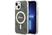 Mobil - Covers & Cases - GUESS IML 4G MagSafe case for iPhone 15 - brown - 3666339194581