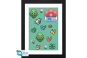 Merchandise - ABYstyle - Pokemon - Framed Print - Pixel Art - Billede - GBYDCOA043