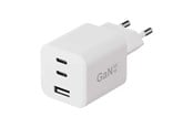 Mobil - Adaptere & Opladere - X2O 65W Tripple Home Charger USB-C/C/A GaN - White - TR437001