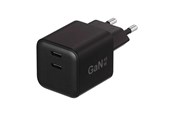 Mobil - Adaptere & Opladere - X2O 45W Dual Home Charger USB-C/C GaN - Black - 7333534010546