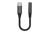 USB kabel - X2O Longlife USB-C Audio Adapter USB-C/3.5mm 0.1m - Black - 20241227-02