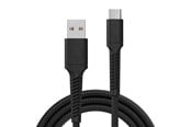 USB kabel - X2O Longlife 60W USB-A/C cable 2M - Black - A12-191-0XXX 2M BLACK