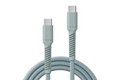 USB kabel - X2O Longlife 100W USB-C/C cable 2M - Cloud Blue - A12-193-0008 2M RARK GREEN