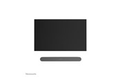 Vægbeslag, AV-Beslag & AV-Møbler - Neomounts WL30-724BL1 mounting kit - for sound bar - easy installation - black - Max 2 kg - recommended for - WL30-724BL1