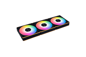 Kabinet Køler - Lian Li UNI FAN CL FLEX 120 (3-pack) - Kabinet køler - 120mm - Sort med RGB LED lys - 30 dBA - 12CL1F3B