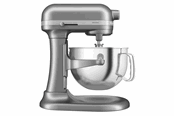 Køkkenmaskiner & Foodprocessor - KitchenAid Køkkenmaskine 5KSM70SHXEMS Artisan 6.6 L - Medallion Silver - 5KSM70SHXEMS