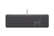 Tastatur - Logitech Signature Slim Wired K620 for Business - Tastatur - Engelsk - UK - Grå - 920-013332