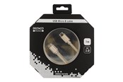 USB kabel - Deltaco Prime USBC-1250 - USB-C cable - USB-C to Micro-USB Type B - 1 m - USBC-1250