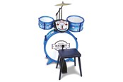 Musik - Bontempi Trommesæt m/stol & elektronisk rytme +3år 3XAA bat - 525602
