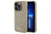 Mobil - Covers & Cases - GUESS Disco Metal Script case for iPhone 14 Pro - gold - 3666339173555