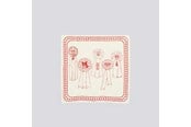 Hunde - Hay zzHAY - Recycled Dogs Scarf 55 x 55 (White & Red) - AE930-D281-AS30