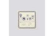 Hunde - Hay zzHAY - Recycled Dogs Scarf 55 x 55 (White & Blue) - AE930-D281-AP76