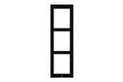 Smart Home - 2N - mounting frame - black - 9155023B