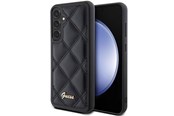 Mobil - Covers & Cases - GUESS GUHCS23FEPSQSQSK S23 FE S711 black/black hardcase Quilted Metal Logo - 3666339218713