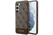 Mobil - Covers & Cases - GUESS 4G Stripe Collection case for Samsung Galaxy S24+ - brown - 3666339241162