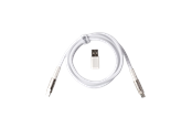 Tastatur - Keychron Dobbelt Sleeved Geek USB 8K Kabel (White) - Tastaturkabel - Hvid - Cab-37