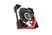 Kabinet Køler - ASUS ROG Eurux GR120 Reverse - Kabinet køler - 120mm - Sort - 32 dBA - 90DA00K0-B09000
