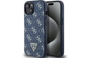 Mobil - Covers & Cases - GUESS 4G Triangle Metal Logo case for iPhone 15 Plus / 14 Plus - blue - 3666339225919