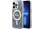 Mobil - Covers & Cases - GUESS IML 4G MagSafe case for iPhone 15 Pro - blue - 3666339194642