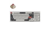 Tastatur - Keychron Q5 Ultra 8K - Wireless Mechanical Keyboar - Gaming Tastatur - ANSI - Hvid - Q5U-P1