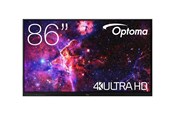 Digital skiltning & Hotel - Optoma Creative Touch 3863RK 3-Series - 86" LED-backlit LCD display - 4K - for interactive communication - H1F0H08BW101