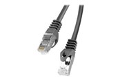 Netværkskabel - Lanberg patch cable - 1.5 m - black RAL 9004 - Sort - PCF6-10CC-0150-BK