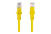Netværkskabel - Lanberg patch cable - 3 m - yellow RAL 1028 - Gul - PCU6-10CC-0300-Y