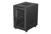 Rack skabe - Lanberg FF01 series - rack - 600 x 800 flat pack with mesh door - 18U - FF01-6818-23B