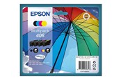 Blæk, Toner & Forbrugsstoffer - Epson 406 Multipack - 4-pack - black yellow cyan magenta - original - ink cartridge - C13T17G64020