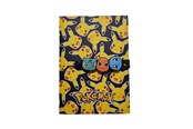 Skoletilbehør - Pokemon POKÉMON hardcover notesbog med armbånd - 1616063-256POK107BAD