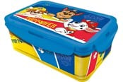 Skoletilbehør - Paw Patrol stor madkasse med aftagelige ruminddelinger - 088808737-74645