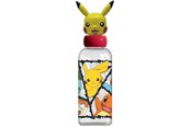 Skoletilbehør - Pokemon drikkedunk med 3D figur top - 088808723-10127