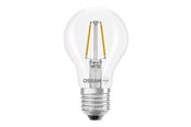 Lyskilder - LEDVANCE LED pære OSRAM LED STAR Classic - LED filament light bulb - clear finish - E27 - 1.8 W - warm white light - 2700 K E27 - 4099854466250
