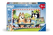Puslespil - Ravensburger Bluey 2x12 brikker - 12004111