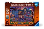 Puslespil - Ravensburger Monster House Party 100 brikker - 12004070