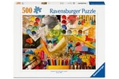Puslespil - Ravensburger Kunststudio 500 brikker - EMBARGO for SM - 12001845