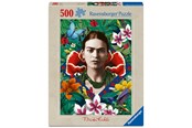Puslespil - Ravensburger Frida Kahlo: Blomstrende fantasi 500p - 12001736