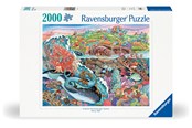 Puslespil - Ravensburger Thalassic Tale 2000 brikker - 12001484