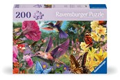 Puslespil - Ravensburger Kolibrier & sommerfugle 200p Ad - 12001369
