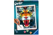 Kreativt Legetøj - Ravensburger CreArt Polygon Tiger Ad - 11223626