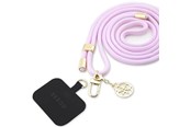 Mobil - Andet Tilbehør - GUESS CBDY Cord phone strap - lilac - 3666339128920