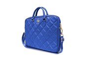 Tasker - GUESS Quilted 4G bag for a 16" laptop - blue - 3666339214111