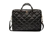 Tasker - GUESS 4G Quilted bag for a 16" laptop - black - 3666339210939