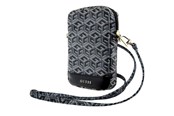 Mobil - Andet Tilbehør - GUESS Zip GCube Bottom Stripe phone bag - black - 3666339210656