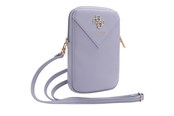 Mobil - Andet Tilbehør - GUESS Zip Triangle 4G bag - purple - 3666339210649