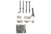 Babylegetøj - BabyDan Box of fittings NoTrip wood white - 300350