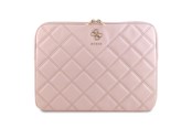 Tasker - GUESS Quilted 4G cover for a 14" laptop - pink - 3666339210878