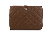 Tasker - GUESS Quilted 4G cover for a 14" laptop - brown - 3666339210892